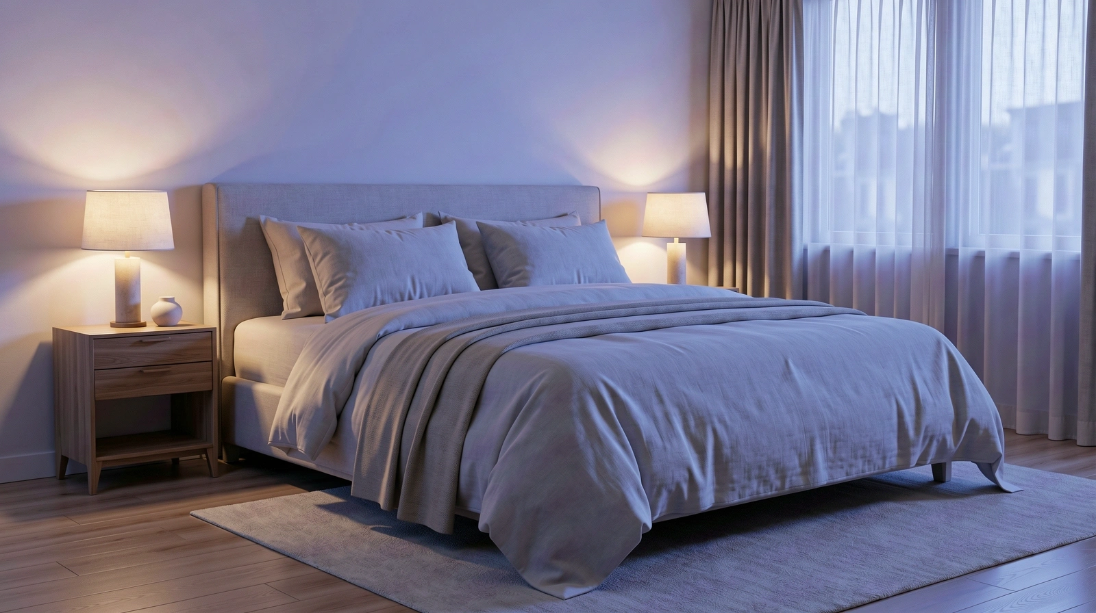 Entorno de descanso sereno